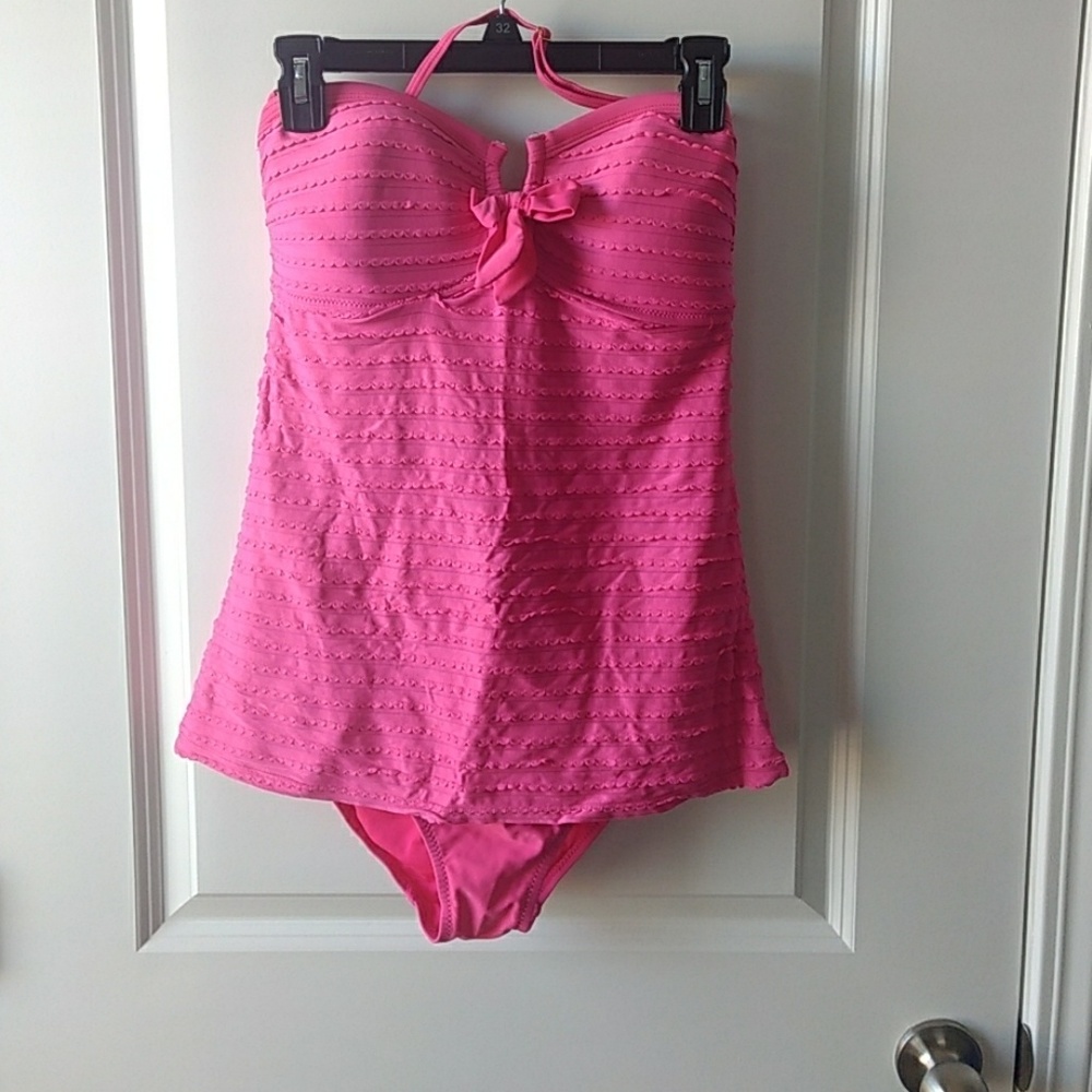 Vintage inspired one piece swimsuit
