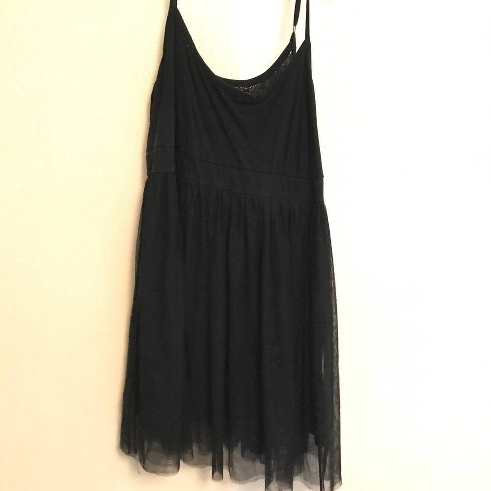Forever21 PLUS tutu tank dress