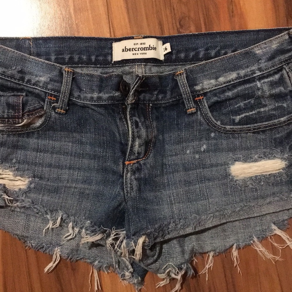 Abercrombie denim shorts