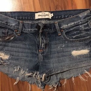 Abercrombie denim shorts