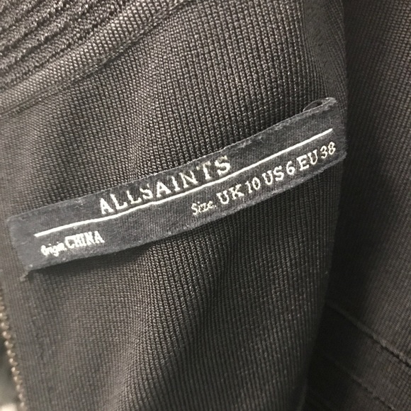 Allsaints black dress - Picture 3 of 3