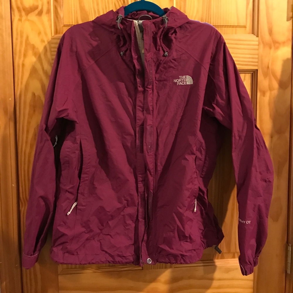 Pink North Face Rain Jacket