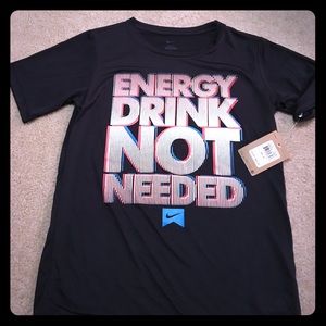 NWT boys dri-fit shirt by Nike. boys youths medium