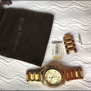 Michael Kors gold watch