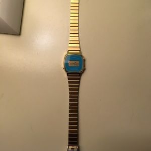 Casio Ladies Digital Stainless Steel Watch