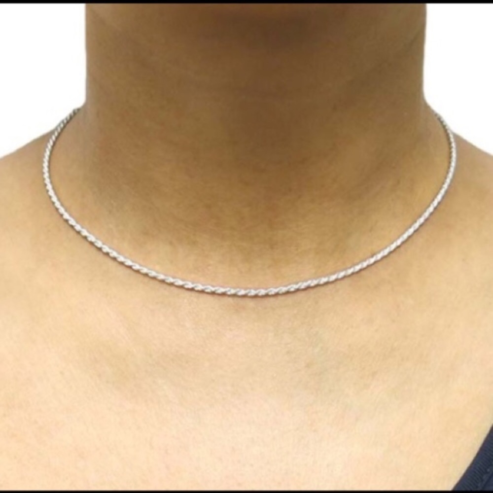 Italian Sterling Silver Necklace