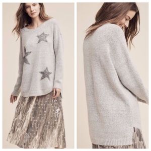 RARE Anthropologie- Lili's Closet Starland Sweater