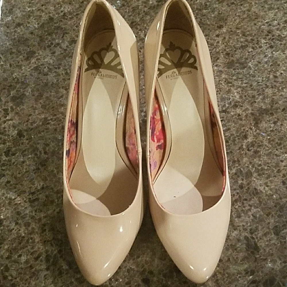 Fergalicious Nude Pumps