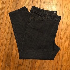 Liz Claiborne Secretly Slender Slim Leg 18w Jeans