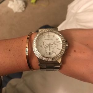 Silver Michael Kors watch