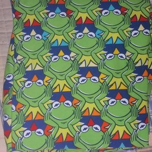 Lularoe TC Kermit Leggings