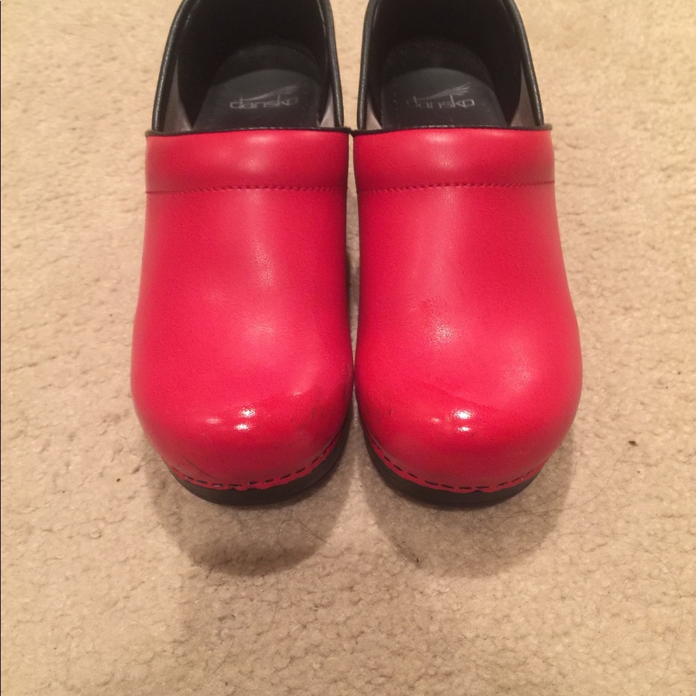 Dansko Red Clogs