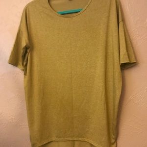 🔥Sale🔥 Lularoe Irma heathered goldish/yellow