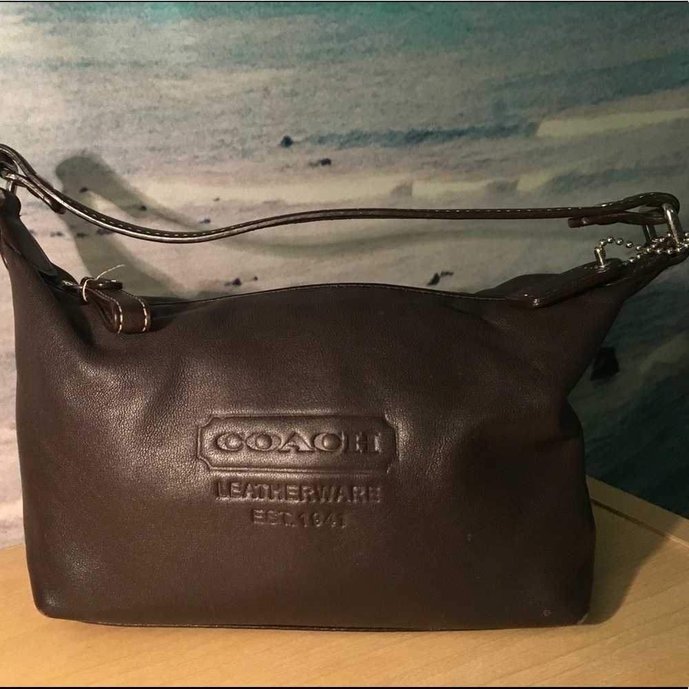Brown Coach bag