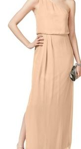 Adrianna Papell  Pink Women's One Shoulder Dress