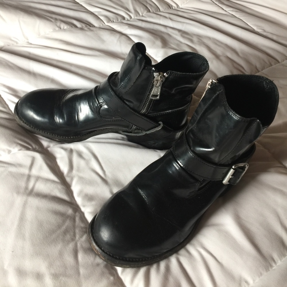 All Saints Company leather boots