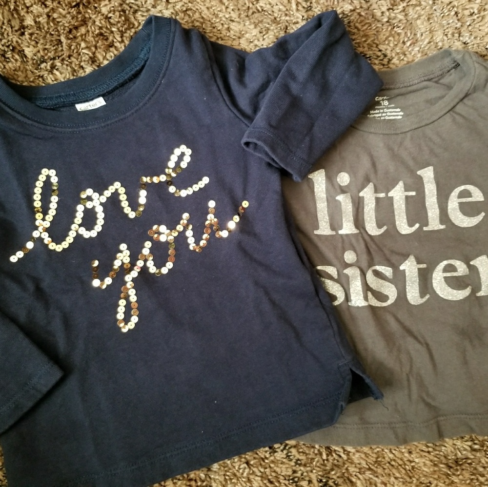 Carter's size 18 months  bundle