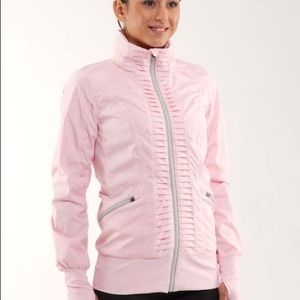 Lululemon Back on Track Jacket in Pig Pink🐷