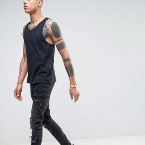 All Saints Black Tank top