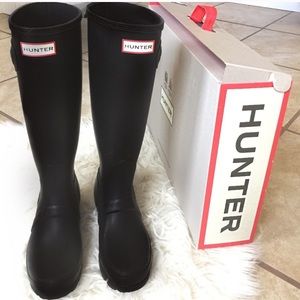 *HUNTER* Women's original tall rain boots