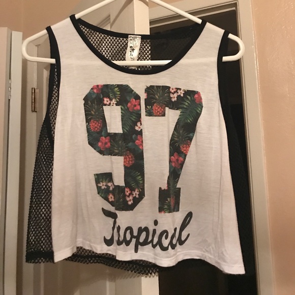 tropical tank top - Picture 1 of 2