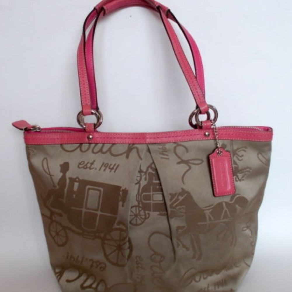 Authentic Coach Horse and Carriage Bag