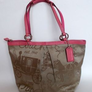 Authentic Coach Horse and Carriage Bag