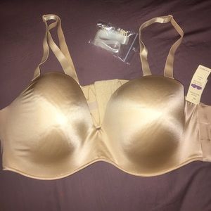 Cacique Multi Way Strapless Tan Under Wire Bra