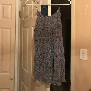 Long shirt with cheetah print