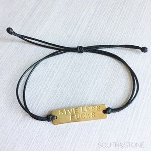 GIVE LESS FUCKS Bracelet
