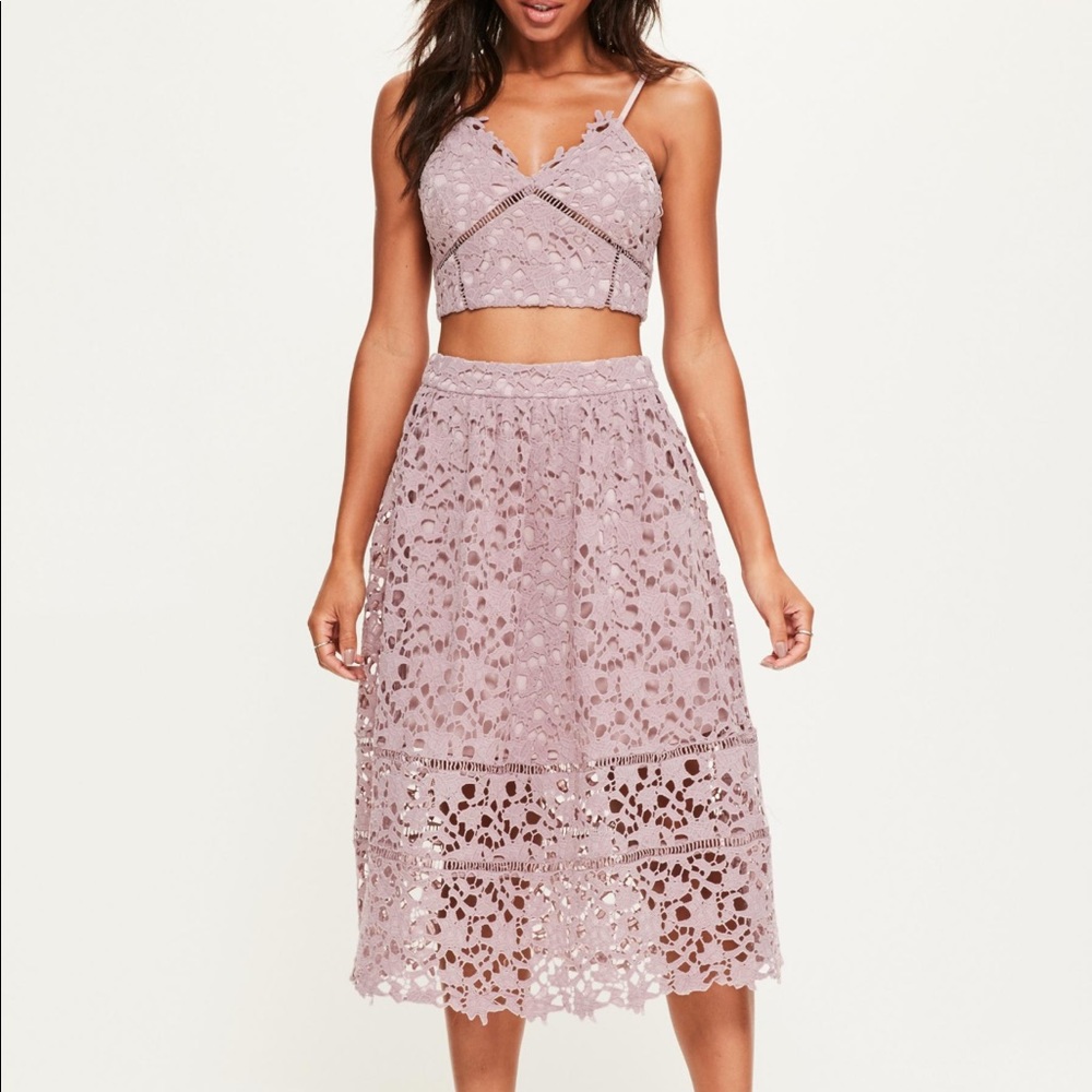 Lace Skirt and Bralette