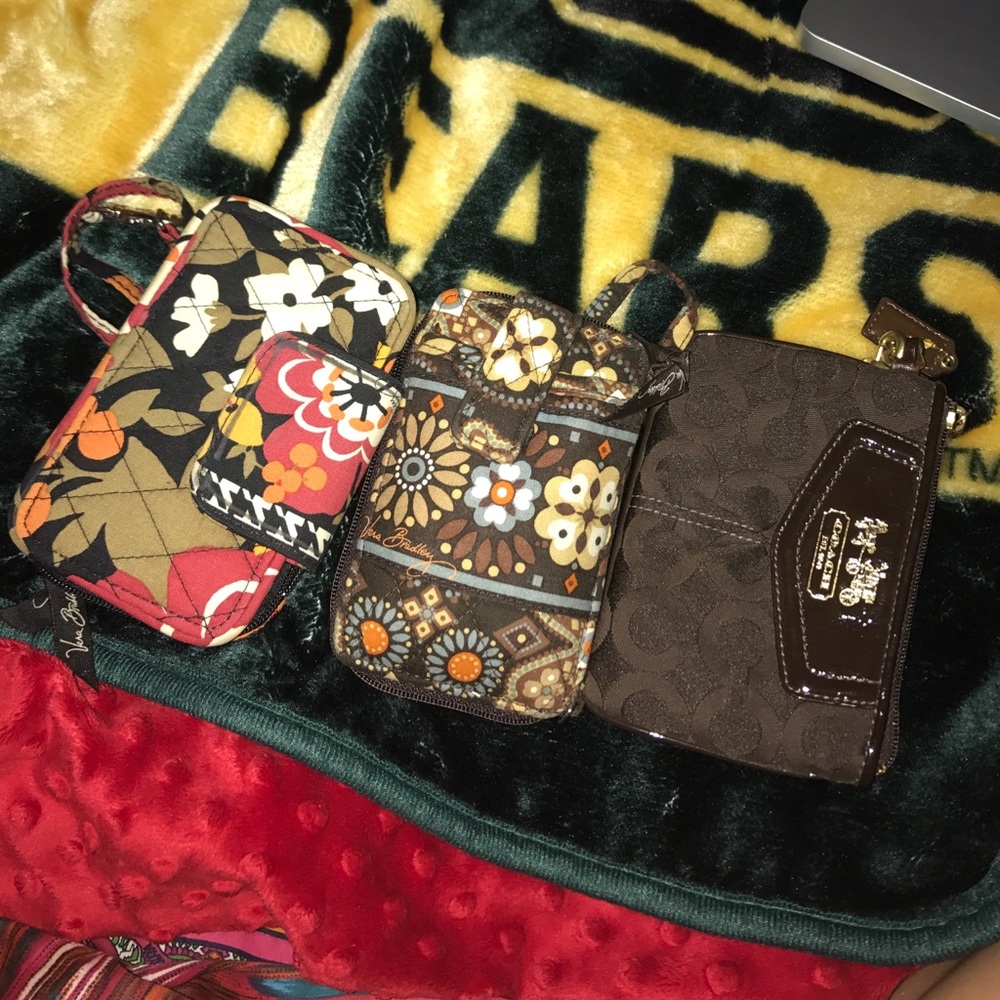 Vera Bradley wallets, coach wallet