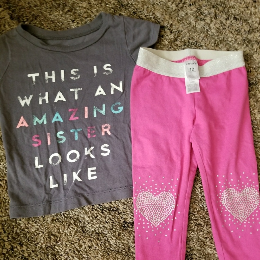 Carter's size 12 months bundle