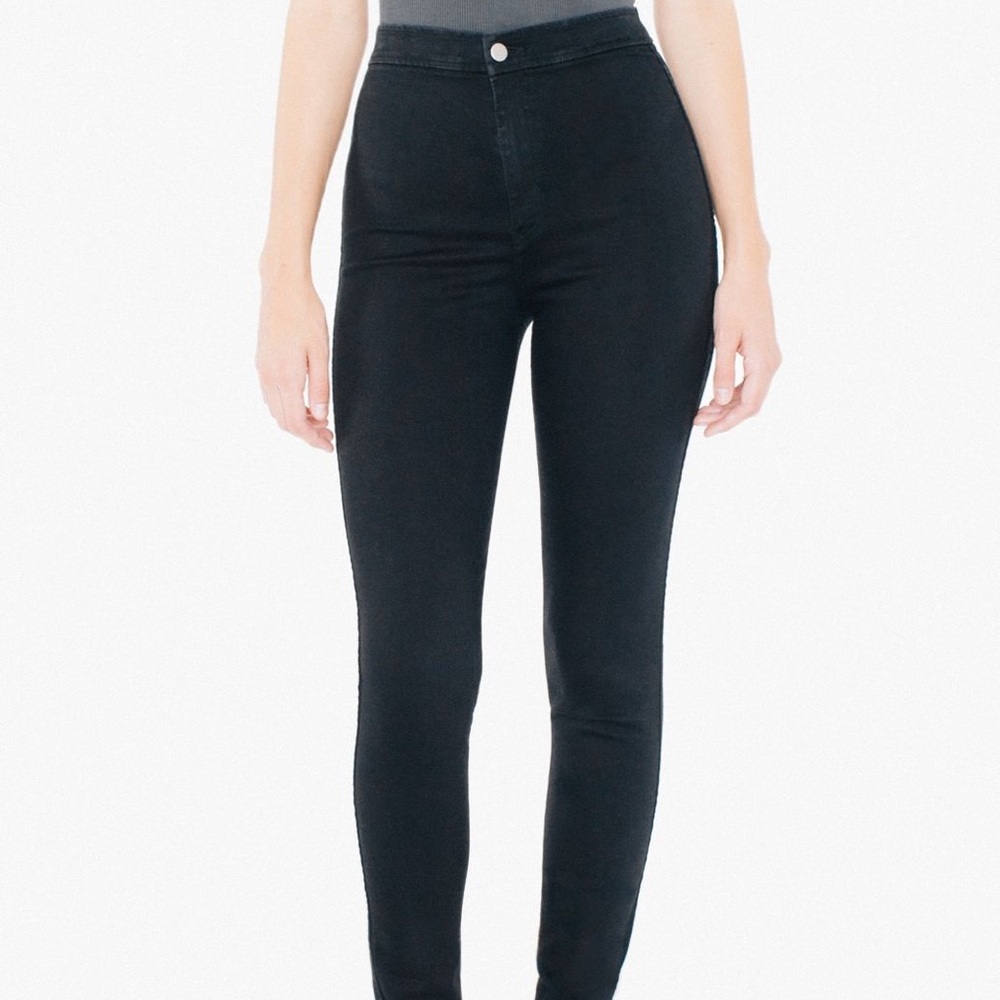 American Apparel easy jeans in black