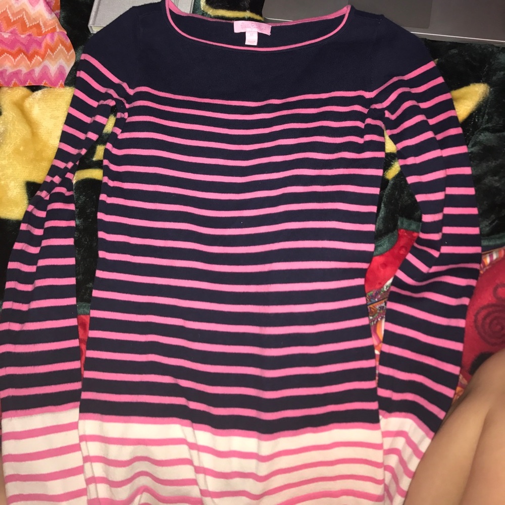 Lilly Pulitzer Striped Sweater XS