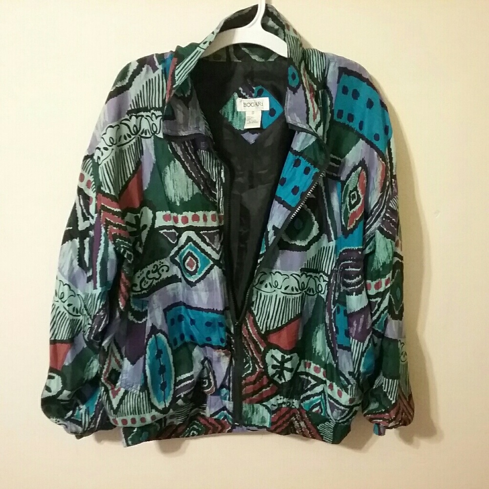 Vintage Multi Colored Bogari Sweater Size Small