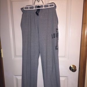 PINK Victoria's Secret super comfy grey sweatpants