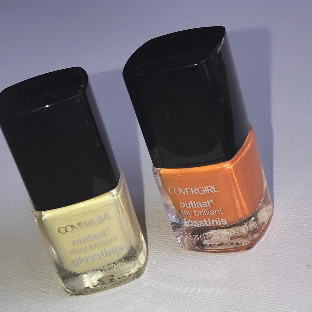 two super cute cover girl nail polish