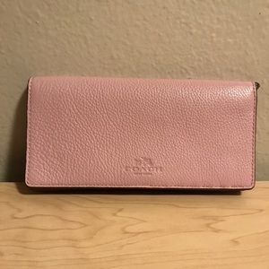 Coach Soft Leather Long Wallet