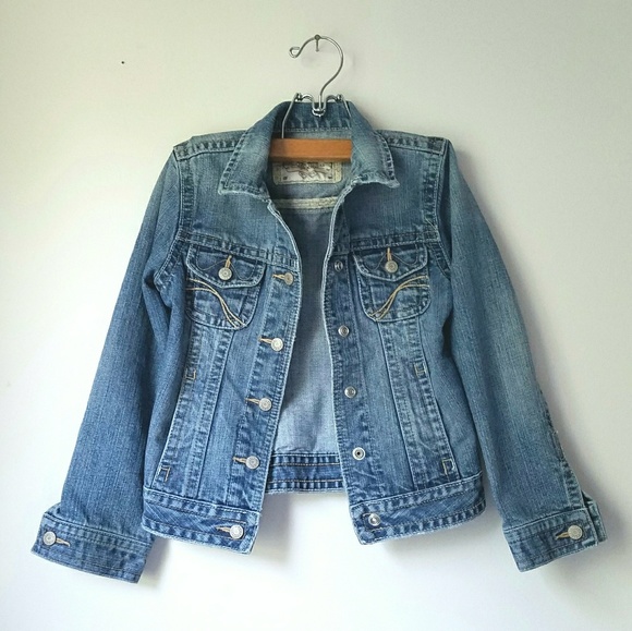Old Navy Jackets & Coats Old Navy Girls Denim Jean Jacket W Pockets