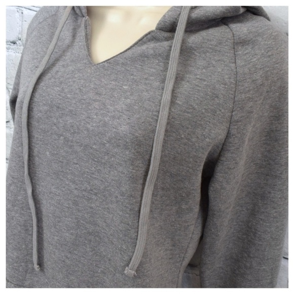 ❕LAST ONE❗ Grey Tunic Hoodie - Picture 3 of 4