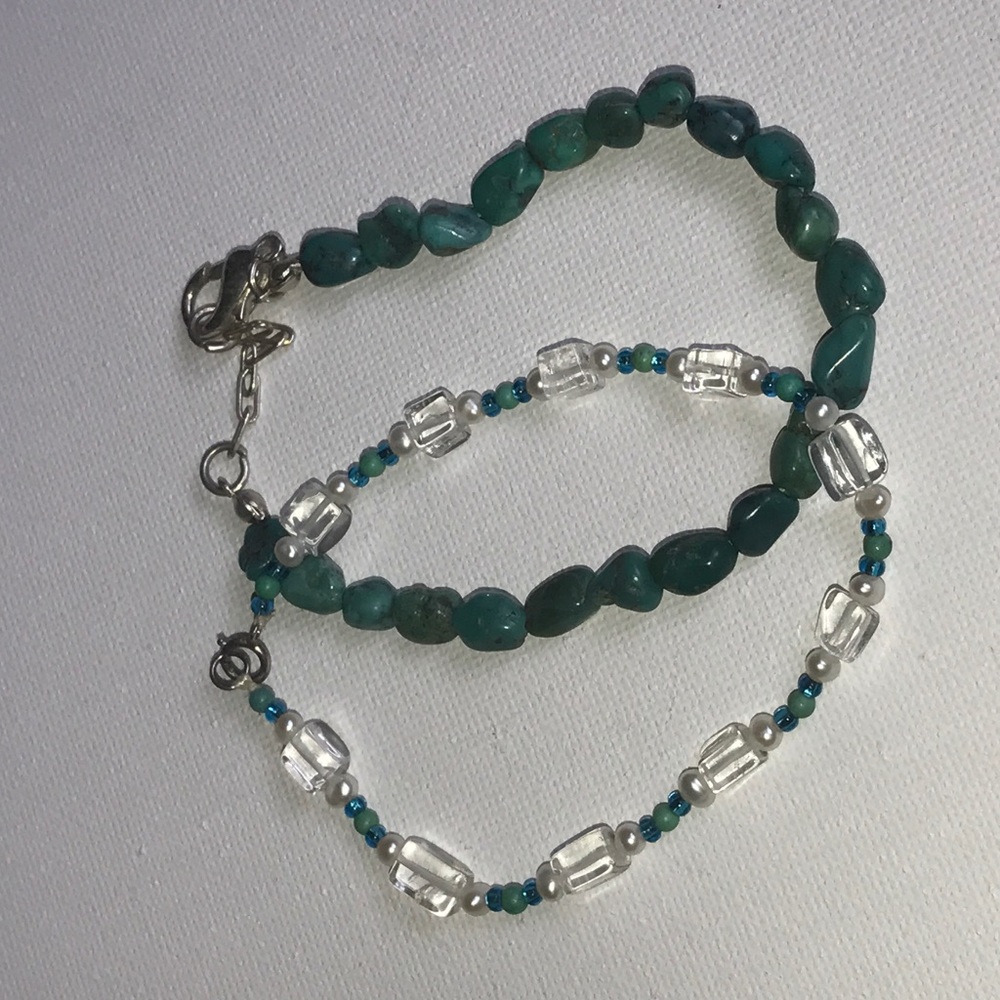 two super cute beaded bracelets