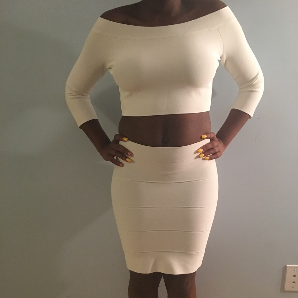 BCBG Maxazria crop top