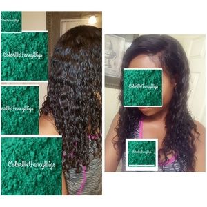 NeW SaLE! 360 Frontal Lace Wig 18" Deep Curly