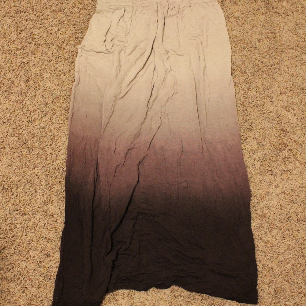 Ombre Maxi Skirt