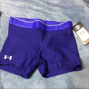 New under Armor Purple Shorts Small