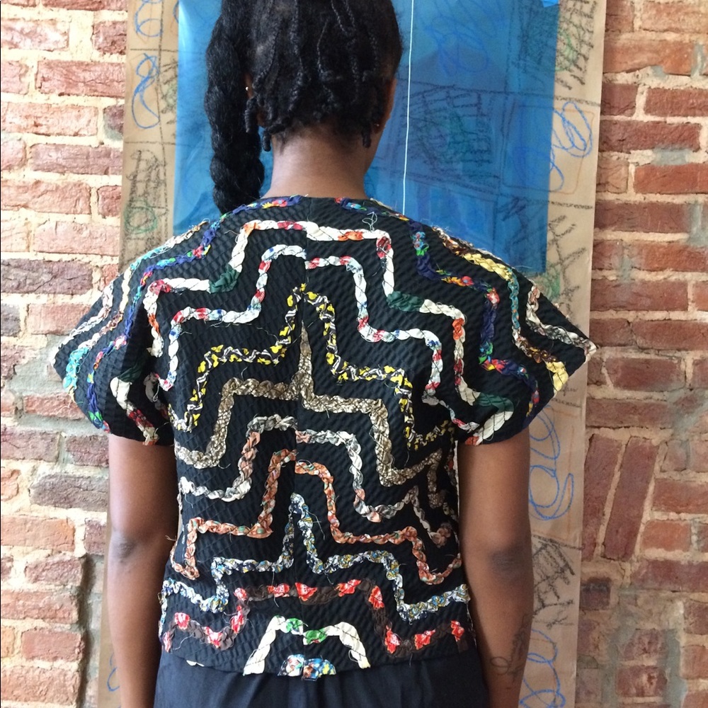 Vintage shirt/ vest mane by BLACK PEARL