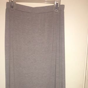 Light Gray maxi skirt