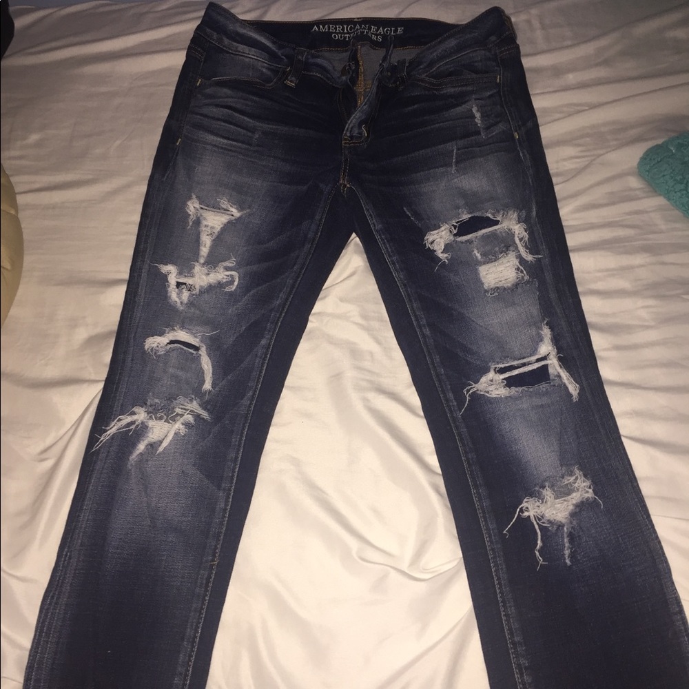 American Eagle Ripped Jeggings