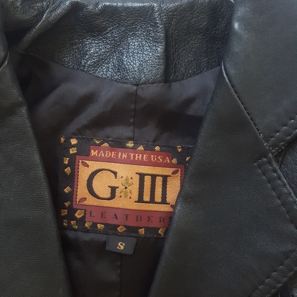 G-III G3 Womens Leather Fringe Moto Jacket - Picture 3 of 6
